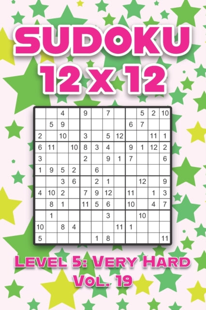Numerik - Sudoku 12 x 12 Level 5  Very Hard Vol. 19  Play Sudoku 12x12