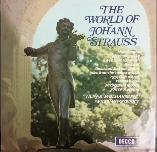 Johann Strauss Jr. - World Of Johann Strauss - Used Vinyl Record
