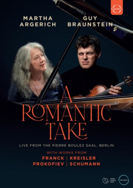 Martha Argerich - A Romantic Take - Martha Arger - New DVD