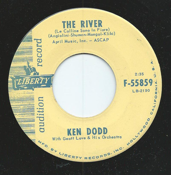 Ken Dodd - River - Used Vinyl Record 7"