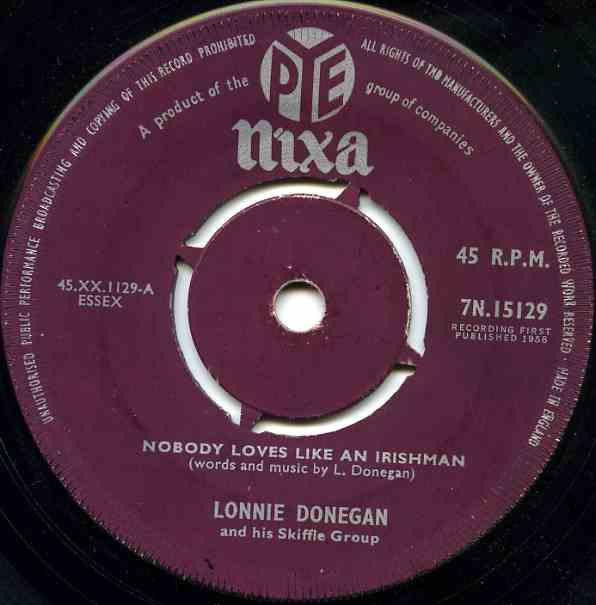 Lonnie Donegan's Ski - Nobody Loves Like An Irishman - Used Vinyl Re