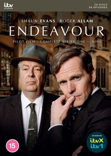 Endeavour: Series 1-9 (With Documentary) - DVD