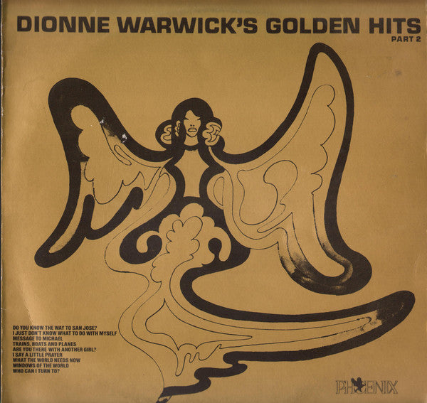 Dionne Warwick - Golden Hits Part 2 - Used Vinyl Record