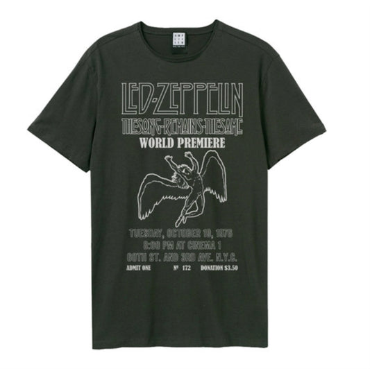 LED ZEPPELIN - - The Song Rem - tshirt - T Shirt - Size XL