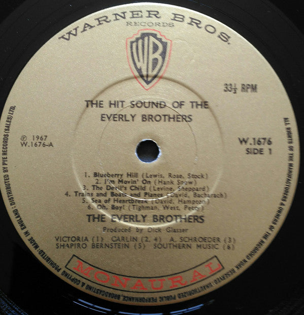 Everly Brothers - Hit Sound Of The - Used Vinyl Record