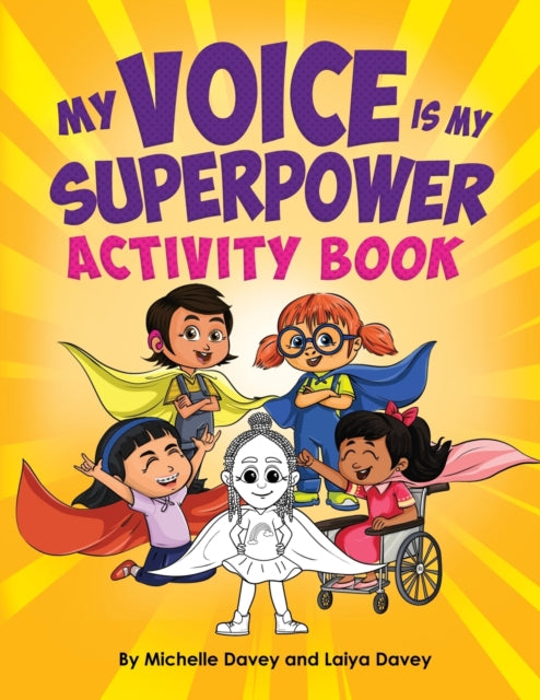 Davey - My Voice is My Superpower  Activity Book - New paperback or so