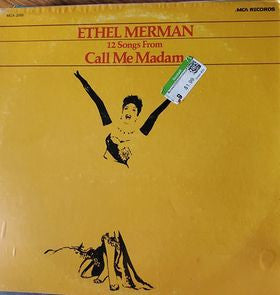 Ethel Merman - 12 Songs From Call Me Madam - Used Vinyl Record