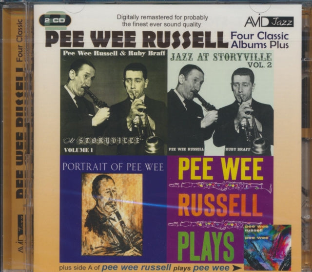 PEE WEE RUSSELL - Four Classic Albums Plus (Jazz At Storyville Vol 1 /