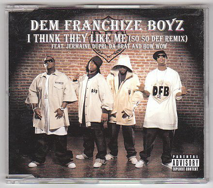 Dem Franchize Boyz - I Think They Like Me - Used CD