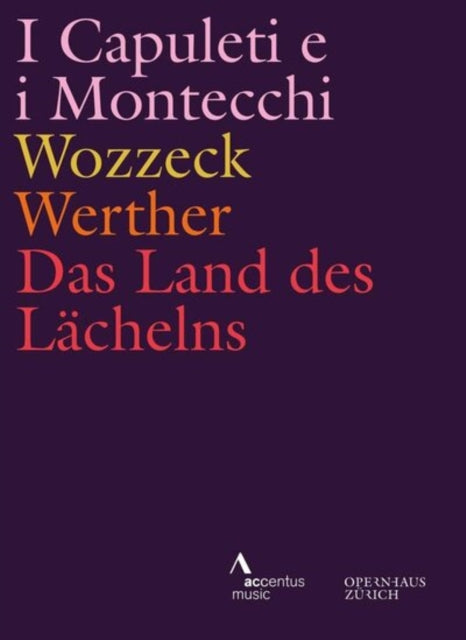 PHILHARMONIA ZURICH - OPERAS - OPERNHAUS ZURICH - DVD