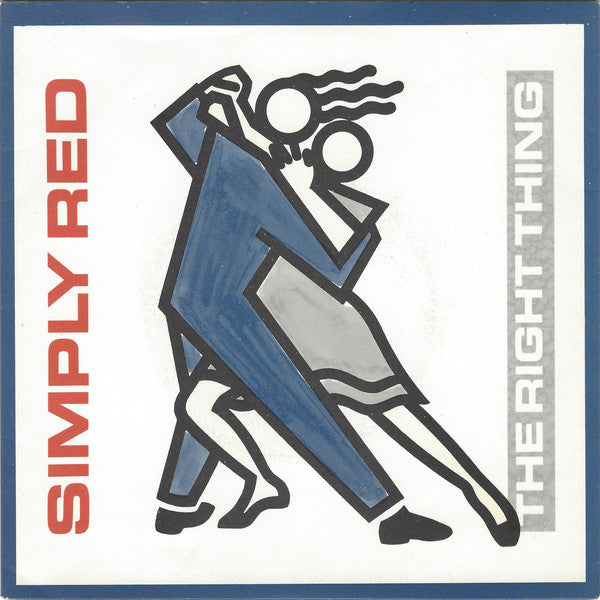 Simply Red - Right Thing - Used Vinyl Record 7"