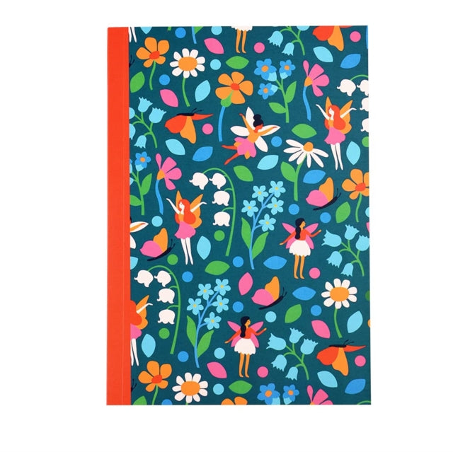 A5 notebook - Fairies in the Garden - Paperback