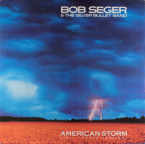 Bob Seger And The Si - American Storm - Used Vinyl Record 12"