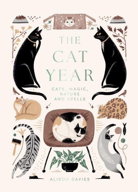 Alison Davies - Cat Year : Cats, Magic, Nature and Spells - New Hardba