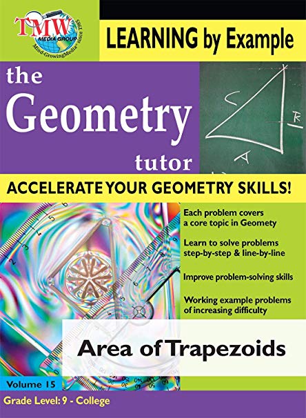Geometry Tutor: Area of Trapezoids - DVD