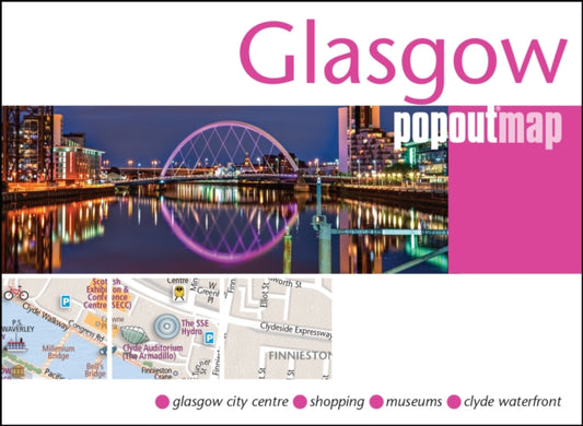 PopOut Maps - Glasgow PopOut Map - New Sheet map