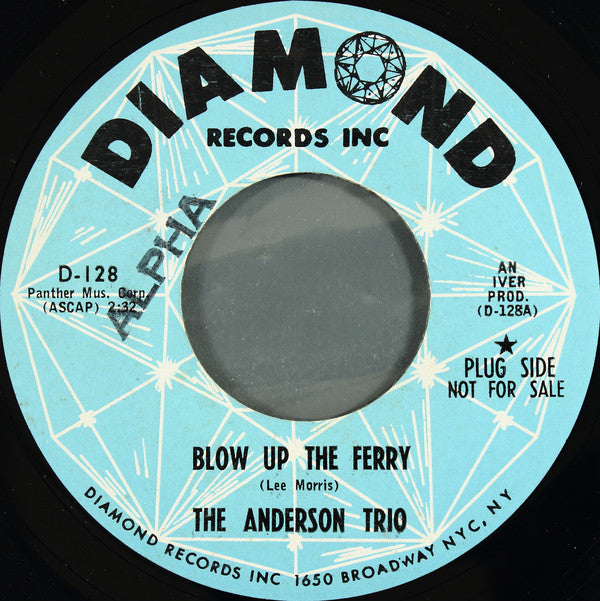 Anderson Trio - Blow Up The Ferry - Used Vinyl Record 7"
