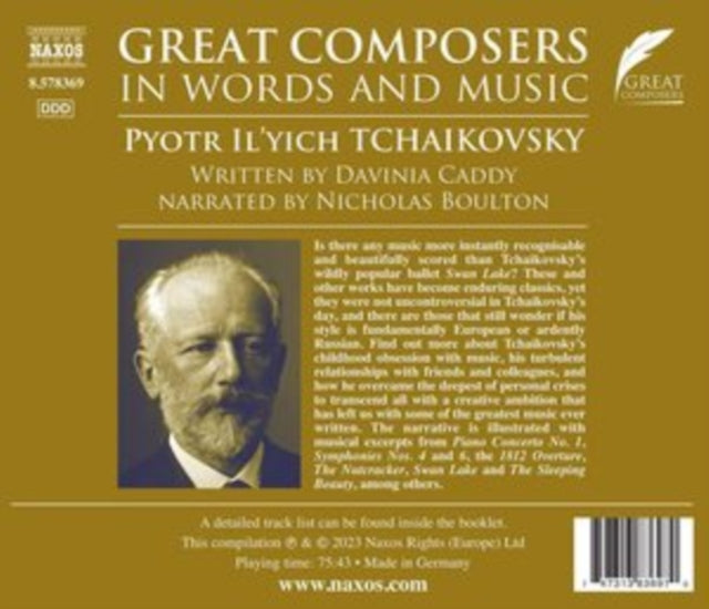 LUCY SCOTT; DAVINIA - TCHAIKOVSKYGREAT COMPOSERS - CD