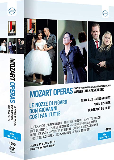 Wolfgang Amadeus Moz - Mozart - Da Ponte Operas - Sta - DVD