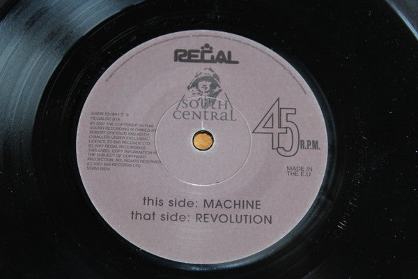 South Central - Machine / Revolution - Used Vinyl Record 7"