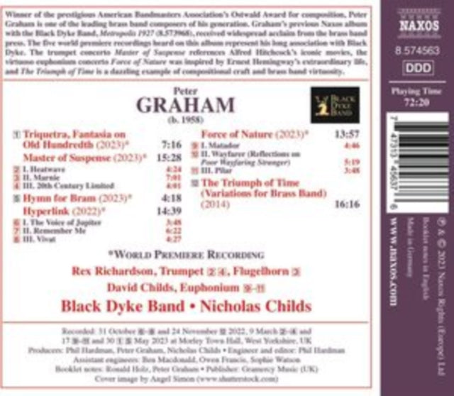 CHILDS/BLACK DYKE BA - GRAHAM - FORCE OF NATURE - CD