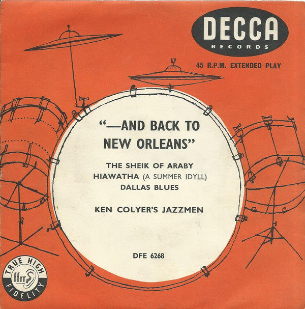 Ken Colyer's Jazzmen - And Back To New Orleans (Nr. 1) - Used Vinyl R