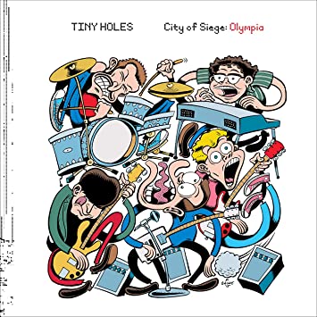 TINY HOLES - CITY OF SIEGE: OLYMPIA - Vinyl Record VL