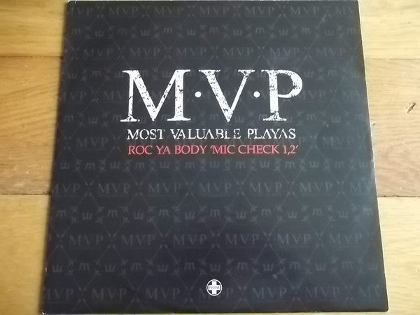 M.V.P. - Roc Ya Body  'Mic Check 1,2' - Used Vinyl 12"
