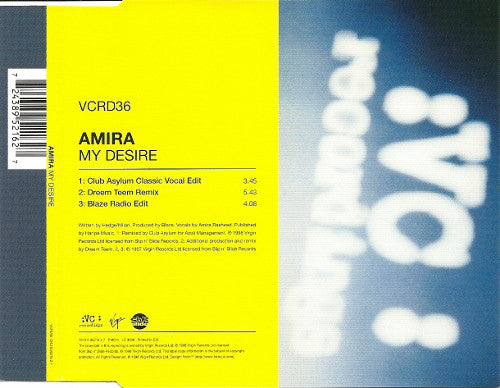 Amira - My Desire - Used CD