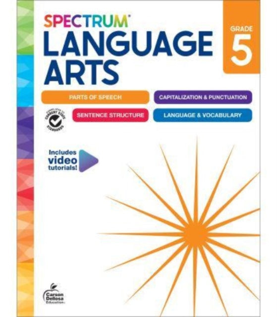 Spectrum - Language Arts Workbook Grade 5 - New Paperback