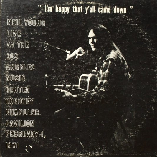 Neil Young - Dorothy Chandler Pavilion 1971 - New Vinyl Record VINYL