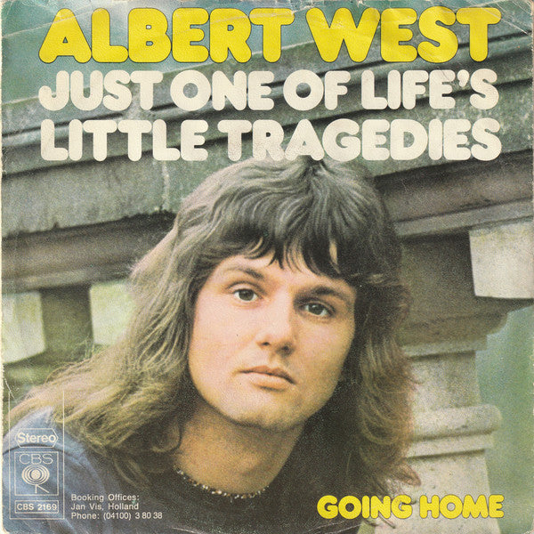 Albert West - Just One Of Life's Little Tragedies - Used Vinyl Record
