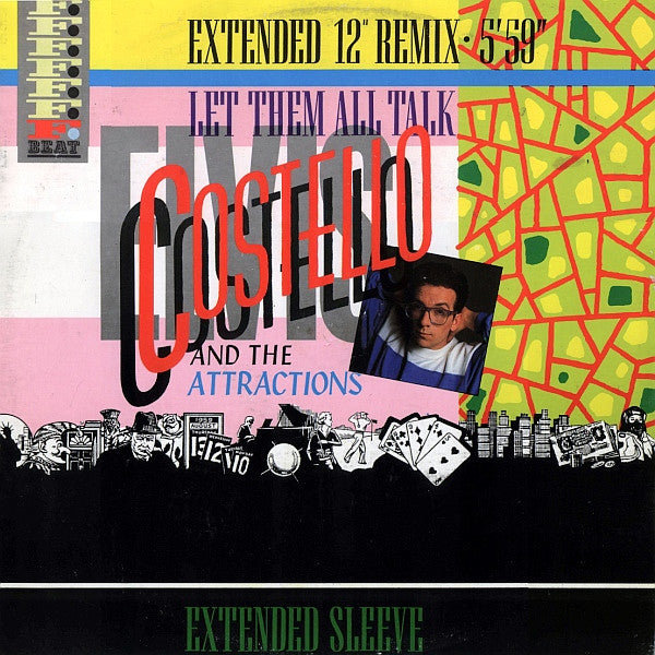 Elvis Costello & The - Let Them All Talk (Extended 12" Remix) - Used Vi