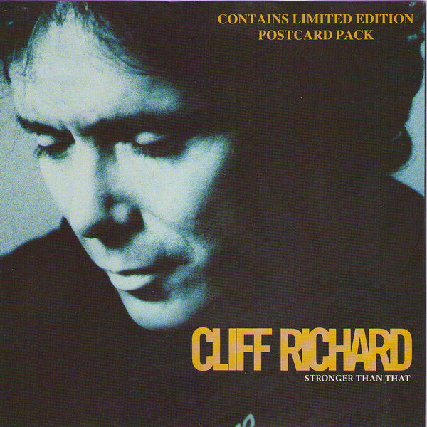 Cliff Richard - Stronger Than That - Used Vinyl Record 7"