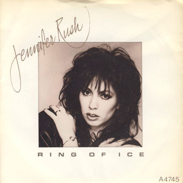 Jennifer Rush - Ring Of Ice - Used Vinyl Record 7"