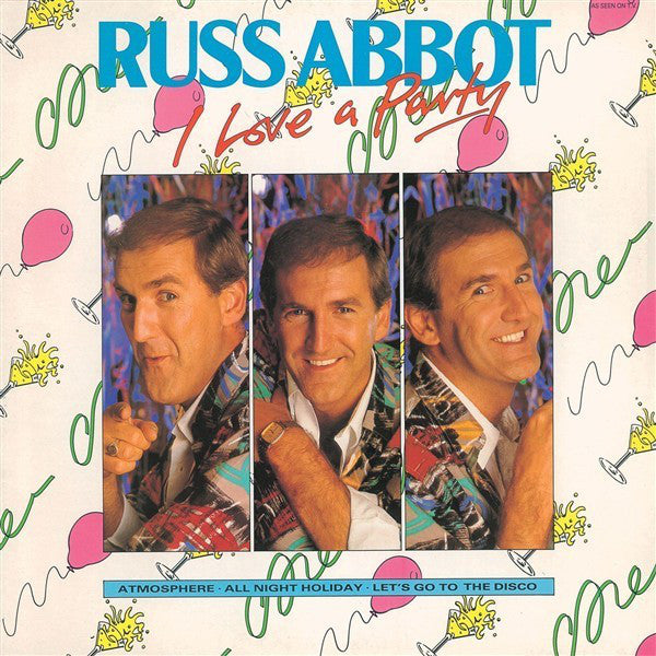 Russ Abbot - I Love A Party - Used Vinyl Record