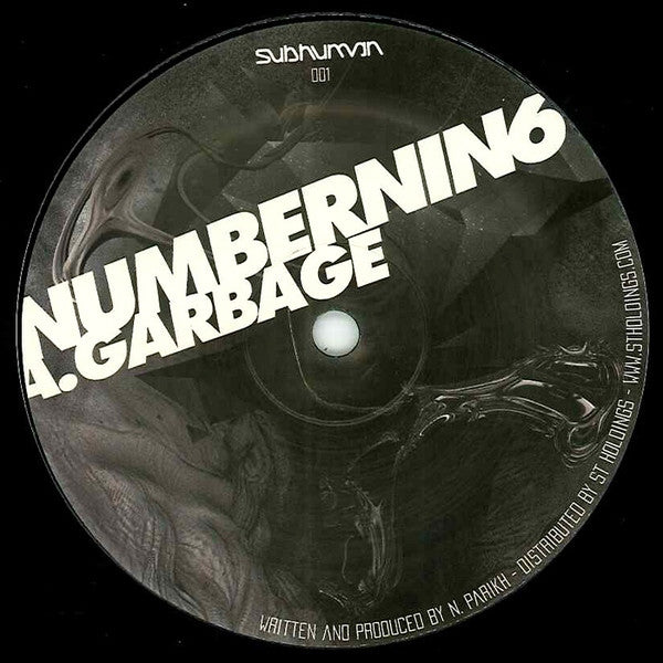 NumberNin6 - Garbage / Hunt You Down - New Vinyl Record 12"