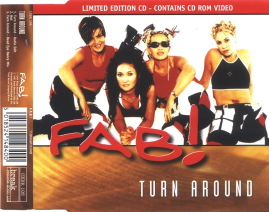 Fab! - Turn Around - Used CD