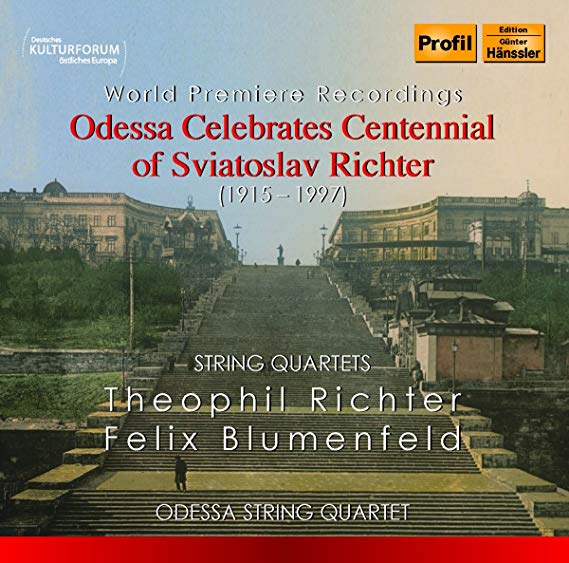 ophil Richter - /Felix Blumenfeld: String Quartets - CD