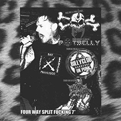 Various Artists - Four Way Split Fucking 7 - Vinyl Record Vinyl