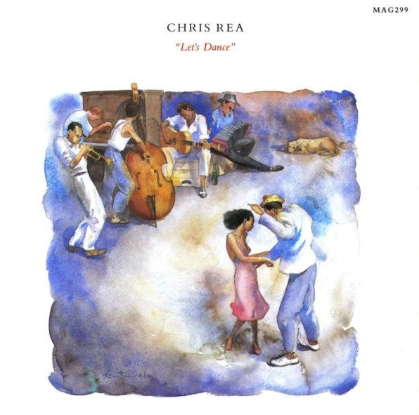 Chris Rea - Let's Dance - Used Vinyl Record 7"