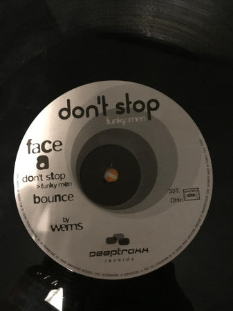 Funky Men - Don't Stop - Used Vinyl Record 12"