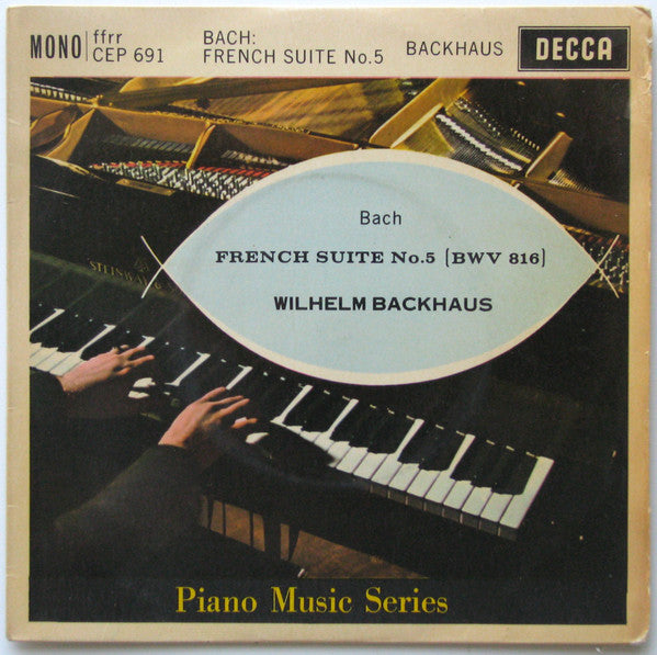 Johann Sebastian Bac - French Suites No. 5 [BWV 816] - Used Vinyl Rec