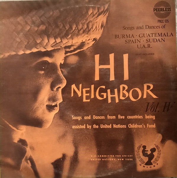 Unknown Artist - Hi Neighbor (Vol. IV) - Used Vinyl Record