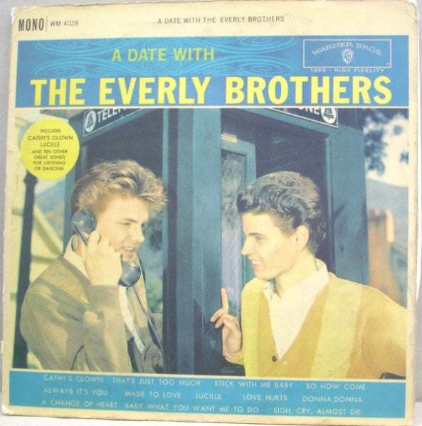 Everly Brothers - A Date With The - Used Vinyl Record