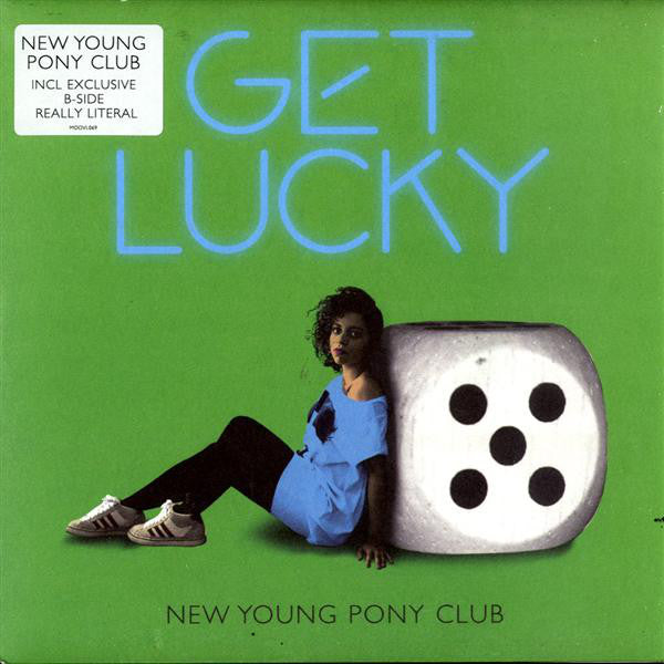 New Young Pony Club - Get Lucky - Used Vinyl Record 7"