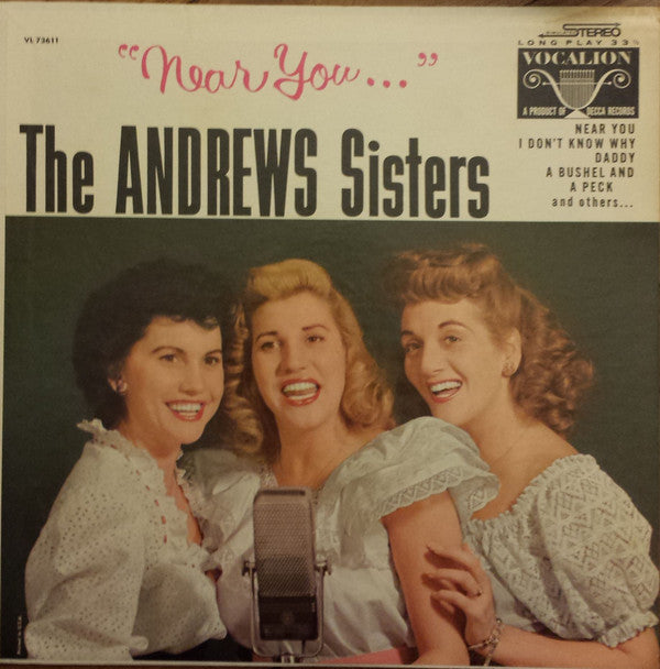 Andrews Sisters - "Near You..." - Used Vinyl Record