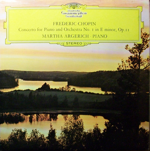 Frederic Chopin - Concerto For Piano And Orchestra No. 1, Op. 11 / S