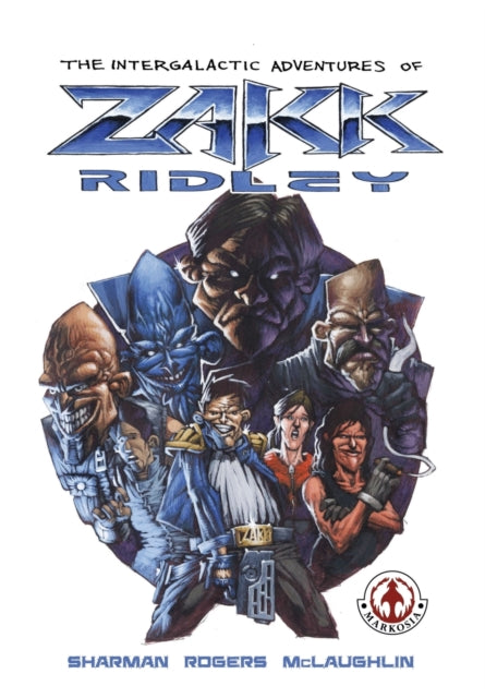 Sharman - Intergalactic Adventures of Zakk Ridley - New paperback or s