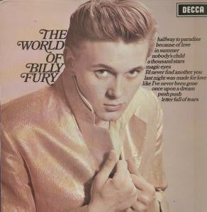 Billy Fury - World Of - Used Vinyl Record